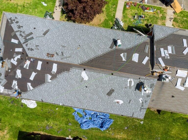Roof Wind Damage Repair